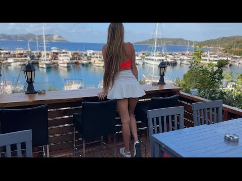 Traveling in a mini skirt