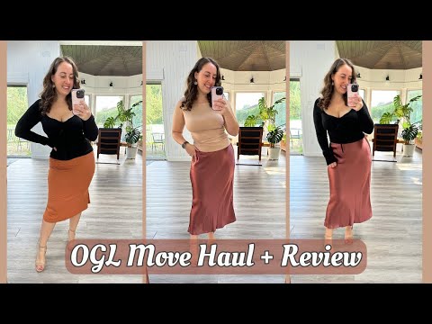 Trending Fall Outfits with OGL Move | First Impressions Try On Haul