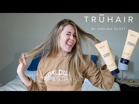 TruHair NEW Thickening Shampoo and Conditioner Review!