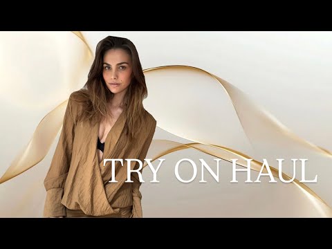 TRY ON: 80s MUSTARD COLORED DRESS 🍯 | Paulina Stepowska