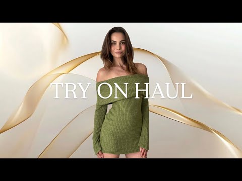 TRY ON: COZY GREEN DRESS 🍃 | Paulina Stepowska