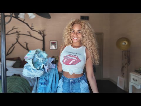 TRY ON HAUL | All the DENIM I own | Shorts + Jeans!