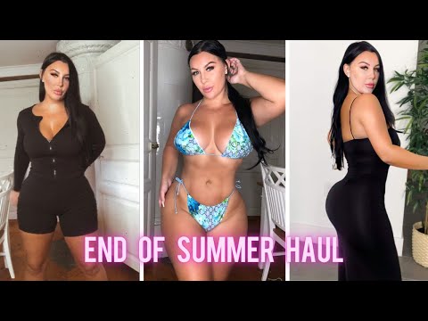 TRY ON HAUL END OF SUMMER VACATION 😍| CASUAL WOMENS FASHION OUTFITS 2021