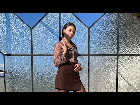 TRY ON HAUL FASHION EDITORIAL PANTYHOSE STOCKINGS TIGHTS HIGH HEELS MINI SKIRT SLIT SEE TROUGH BRA