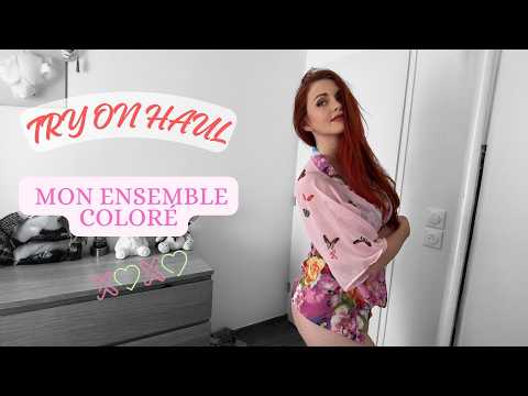 TRY ON HAUL / Mon ensemble coloré qui fait sensation !
