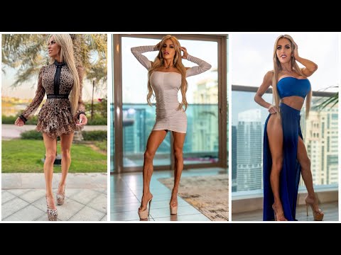 Try on Haul – MyRay DXB Extra SMALL Dresses with 7” Tajna Club High Heels 2 camera Setup