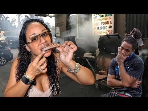 Trying BBQ Ribs in These Miami Streets… I Wasn’t Ready for This!