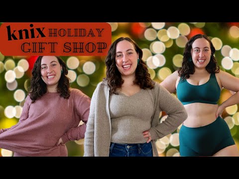 Trying Everything From the Knix Holiday Gift Shop | Cozy Christmas Gift Guide