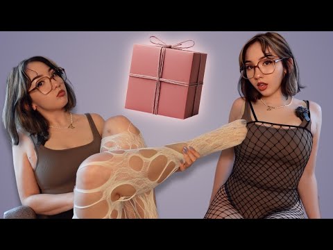 Trying Fishnet Bodysuit From My Viewers!