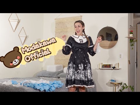 Trying Lolita Fashion from MODAKAWA (✿◠‿◠)