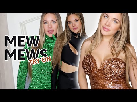 trying on dresses from MEW MEWS!! | Kendra Rowe