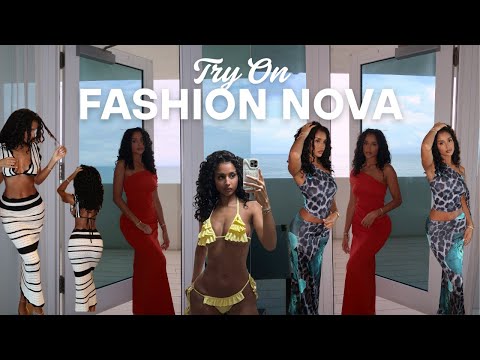 Trying on @FashionNova Outfits | Vacation outfits, & going out outfits that I LOVE for the summer!