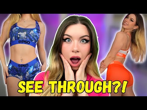Trying on PSD Underwear.. ARE THEY SEE-THROUGH?