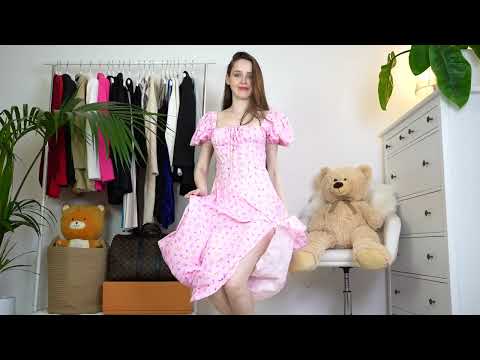 Trying on Trendiest Skater Dresses from TEMU | Feminine Style