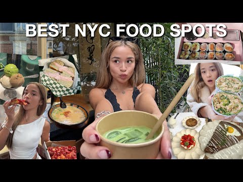 trying the best NYC food spots!!!! (must watch guide before you visit)
