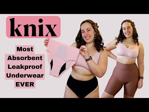 Trying the Most Absorbent Leakproof Underwear + Leakproof Shapewear | Knix Review