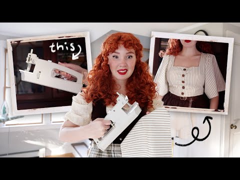 Trying this 1970's "Portable Sewing Machine" (and i only hate it a little bit)