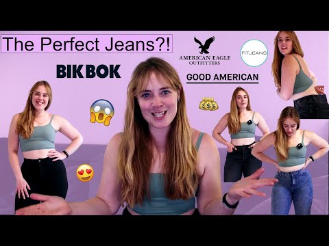 Trying To Find The Perfect Jeans | Try On And Review Of Fitjeans, Good American Always Fits & More