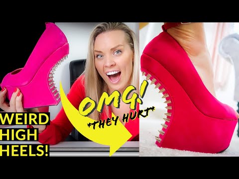 TRYING VERY WEIRD SHOES FROM EBAY!