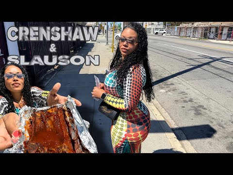 Trying Woody's BBQ on Slauson, South Central L.A.