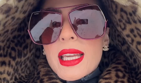 Týnuš Třešničková Models Leopard