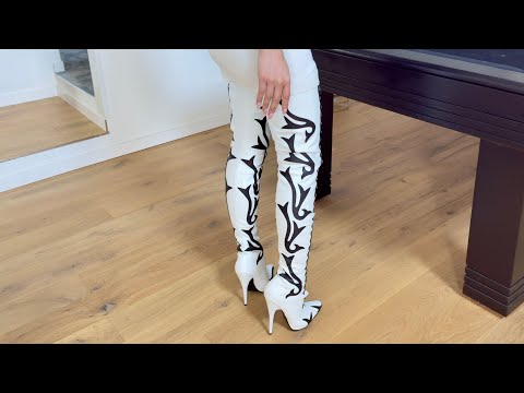 Unboxing My New Thigh High Heel boots