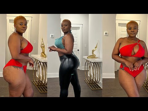 VACATION INSPO 💕| CURVY FASHION |TRENDY SWIMWEAR | BIKINI TRY ON PLUS SIZE |2023 #viral #viralvideo