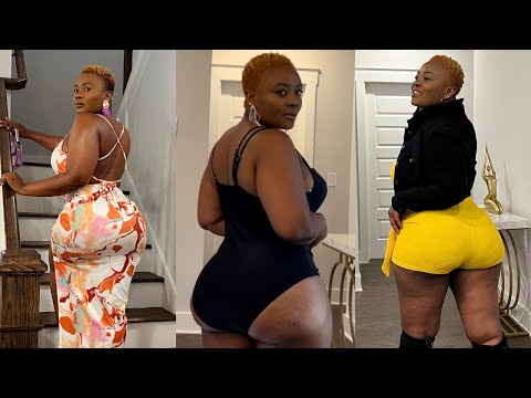 VACATION INSPO 💕| CURVY FASHION |TRENDY SWIMWEAR | BIKINI TRY ON PLUS SIZE |2023 #viral #viralvideo