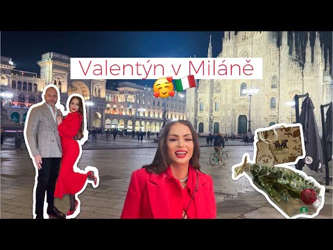Valentýn v Miláně, co jsem dostala?, začínám mluvit italsky🇮🇹 | Týnuš Třešničková