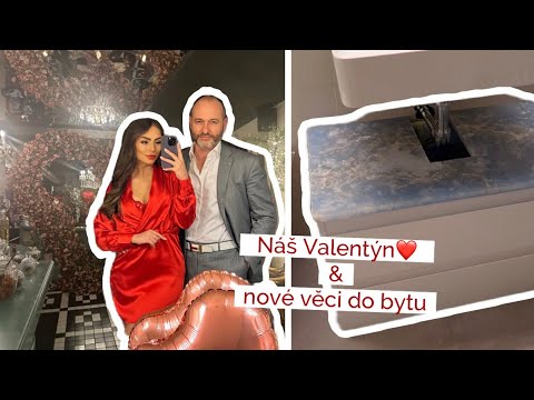 Valentýn v Milánu, nové doplňky v bytě | Týnuš Třešničková