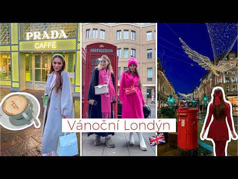 Vánoční Londýn se ségrou, nákupy, Gucci výstava, Prada kavárna | Týnuš Třešničková