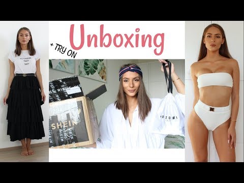 Velký unboxing z Shein a Kotomi + TRY ON