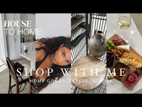 VLOG | HOUSE TO HOME – NEW BAR STOOLS!  SHOP WITH ME – Home Goods, Target ( Home Decor & More! )