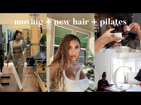 VLOG | Moving Out, Pilates, New Hair, Favorite hang out spots