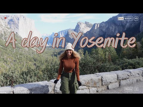 Vlog | Spend the day in Yosemite with me!