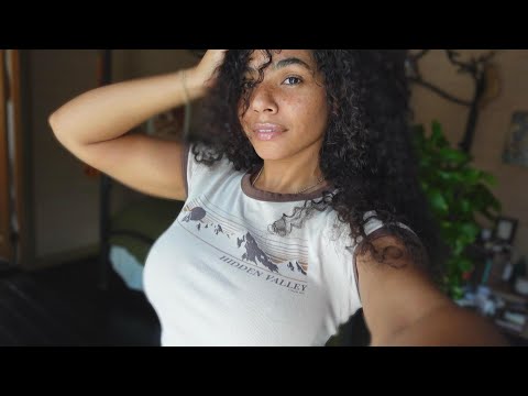 Vlog : Spend the day with me | Beach , Garden, Clothing try on, Food, & Shopping.