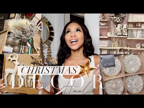 VLOGMAS | CHRISTMAS HOME DECOR HAUL 2022 ! Home Goods, Target, Michaels #Vlogmas #ChristmasHomeDecor