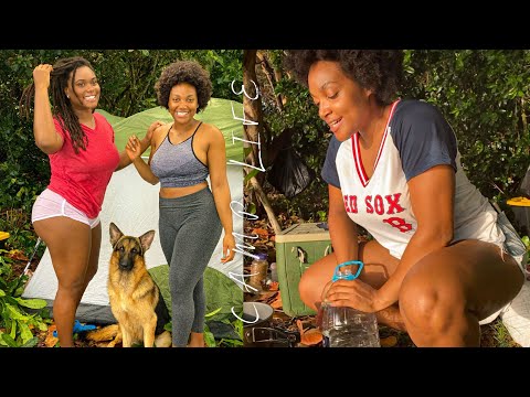 WE WENT CAMPING ON THE SMALLEST ISLAND #travelguide #barracuda #jamaica