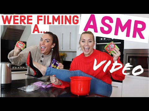 WERE MAKING AN ASMR VIDEO IN THESE!!!!