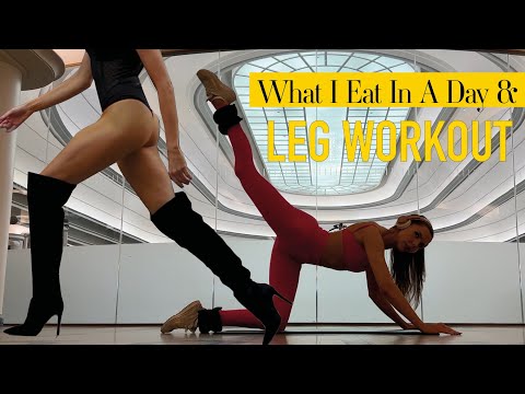 What I Eat In a Day & My LEG Workout + spend the day with me organising for a busy Sept!