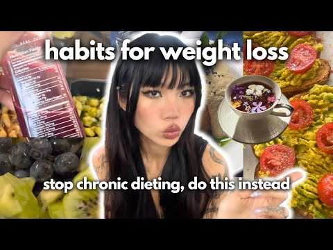 what i EAT to LOSE 40lbs / 18kg of weight