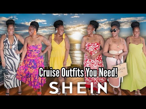 What to Wear on a Cruise: SHEIN Vacation Try-On Haul 🌴 | Cruise Outfits 2025