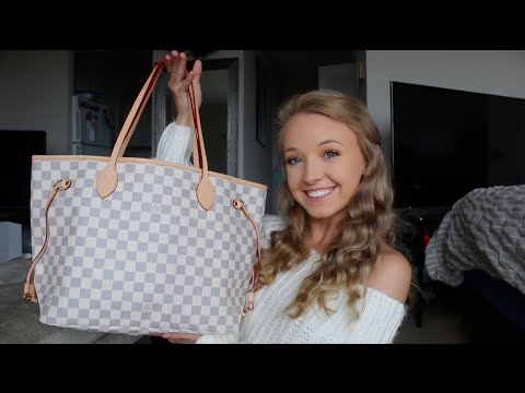 What's In My LV Neverfull Bag? What's in my purse 2019