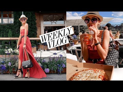 Wimbledon, Pizza & a lot of Pimm's // BLAIR WEEKLY