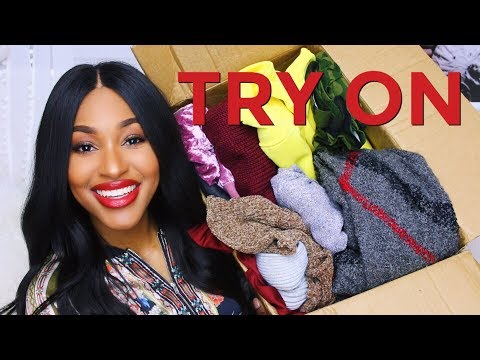 Winter Clothing Haul Try On RoseGal