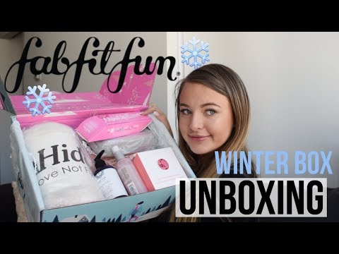 WINTER FAB FIT FUN UNBOXING!!!