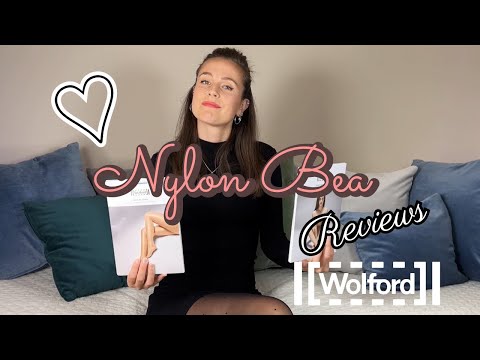 Wolford Neon 40 vs Wolford Satin Touch 20 | Shiny Showdown | Pantyhose Review and Try On