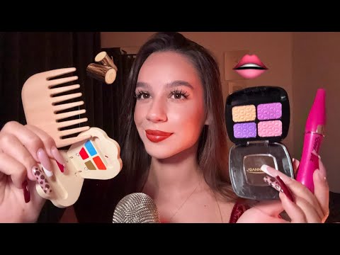 WOODEN vs PLASTIC MAKEUP ✨ ASMR