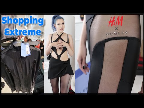 Worth the hype? H&M x Mugler Collection Haul & Try On + Shopping Report