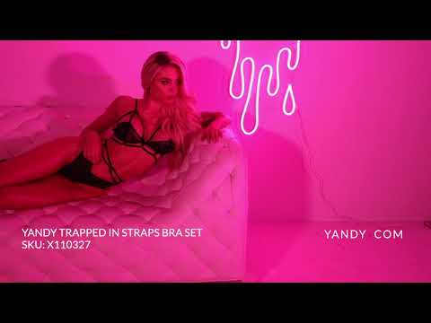 YANDY TRAPPED IN STRAPS BRA SET | YANDY.COM